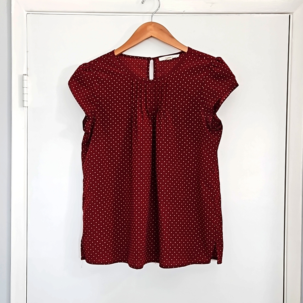 Top - Polka Dot Print